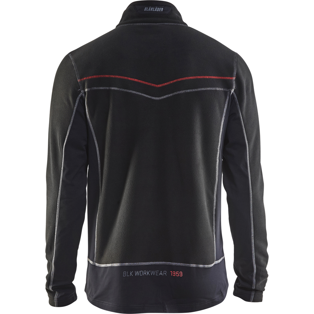 Blaklader Microfleece Jacket, Black (4)