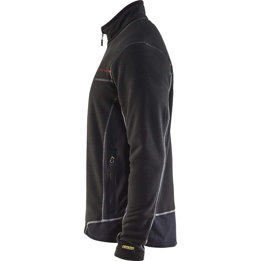 Blaklader Microfleece Jacket, Black (3)