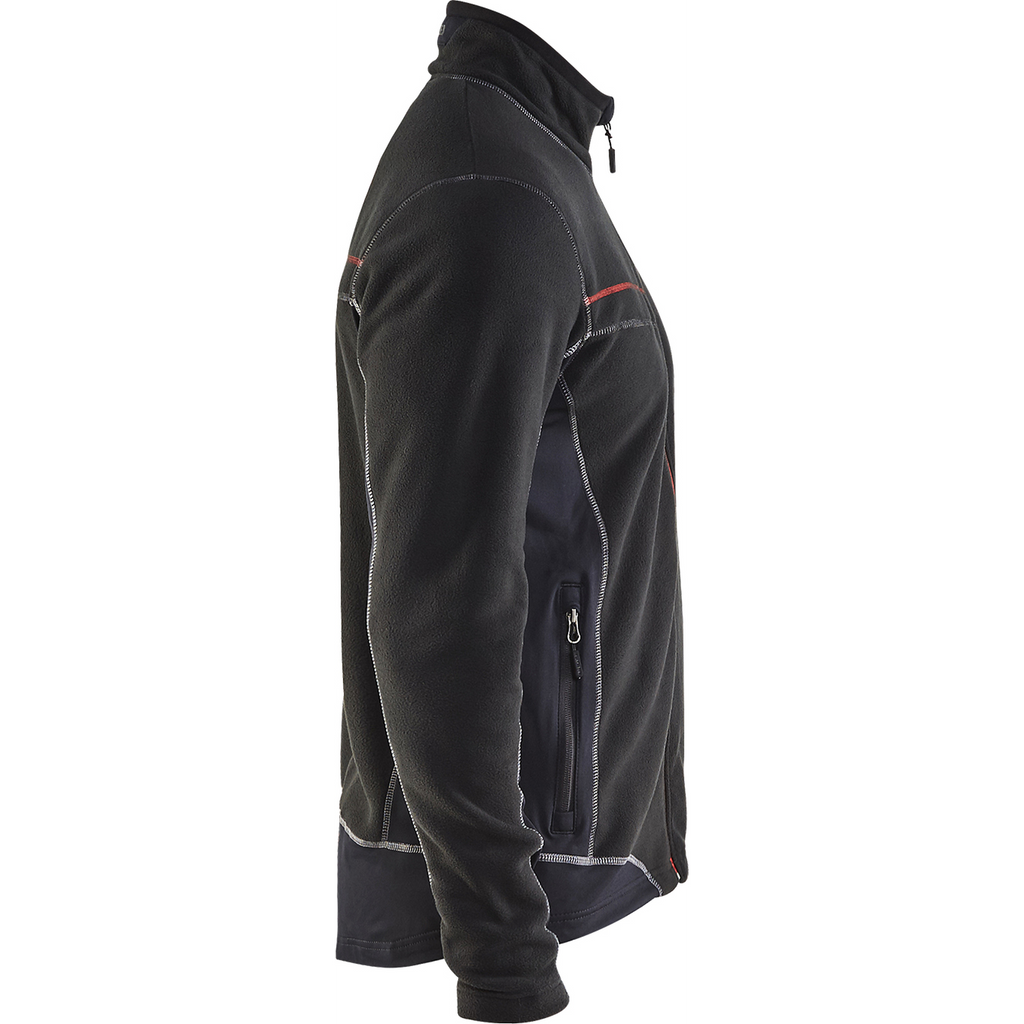 Blaklader Microfleece Jacket, Black (2)