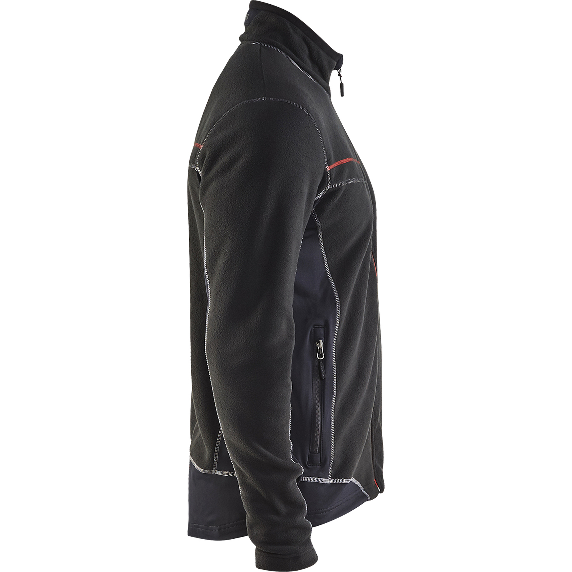 Blaklader Microfleece Jacket, Black (2)