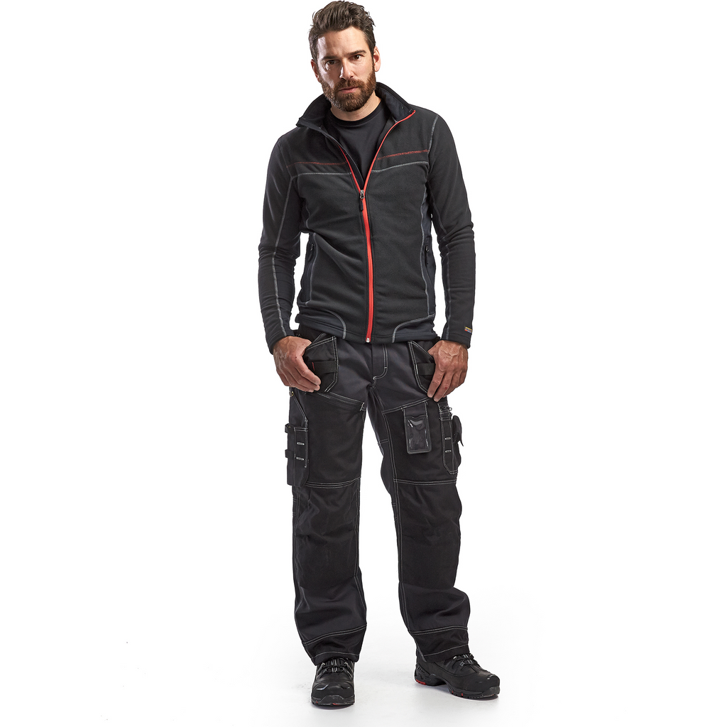 Blaklader Microfleece Jacket, Black (5)