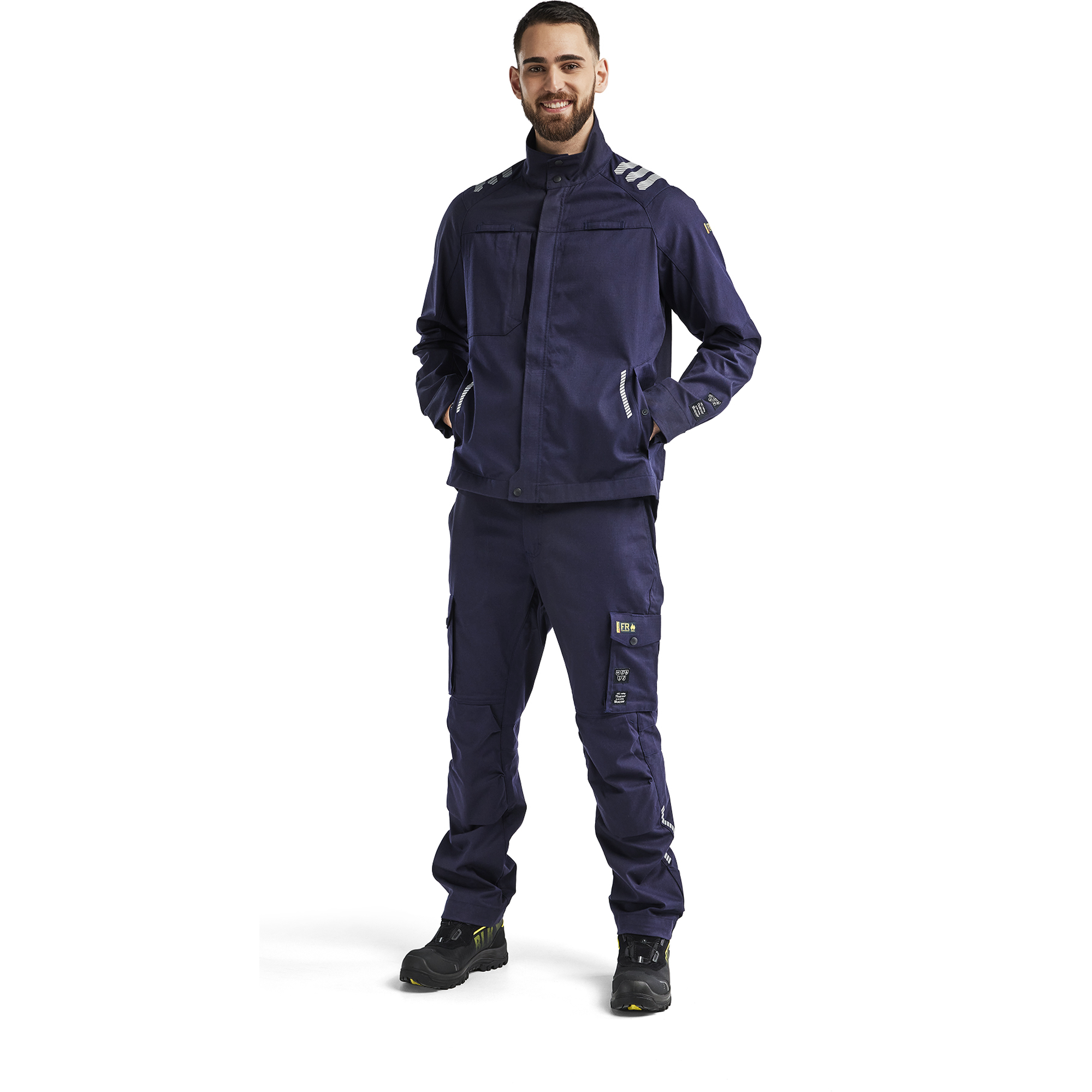 Blaklader Jacket, Navy Blue (5)