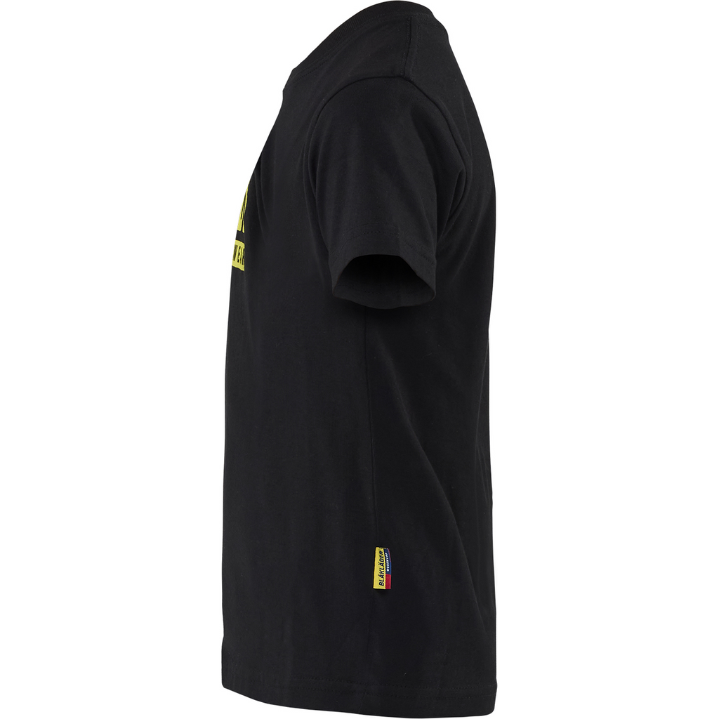 Blaklader Kids T-Shirt, Black/Yellow (3)
