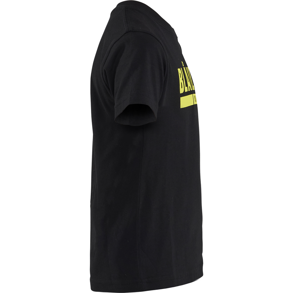 Blaklader Kids T-Shirt, Black/Yellow (2)