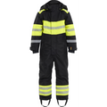Blaklader Kids Winter Coverall, Black/High Vis Yellow
