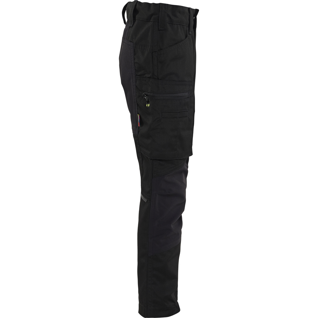 Blaklader Kids Work Trousers Stretch, Black (2)