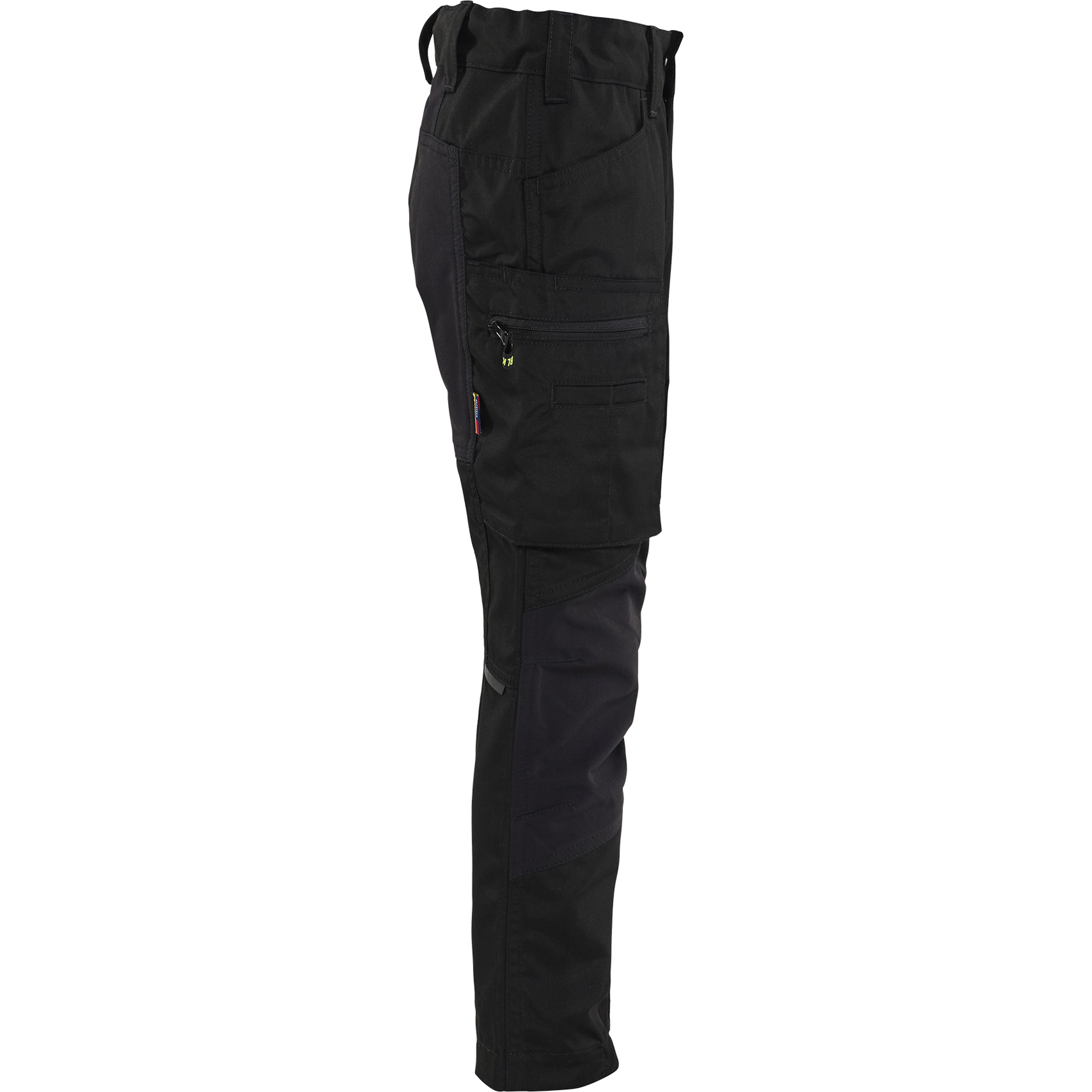 Blaklader Kids Work Trousers Stretch, Black (2)