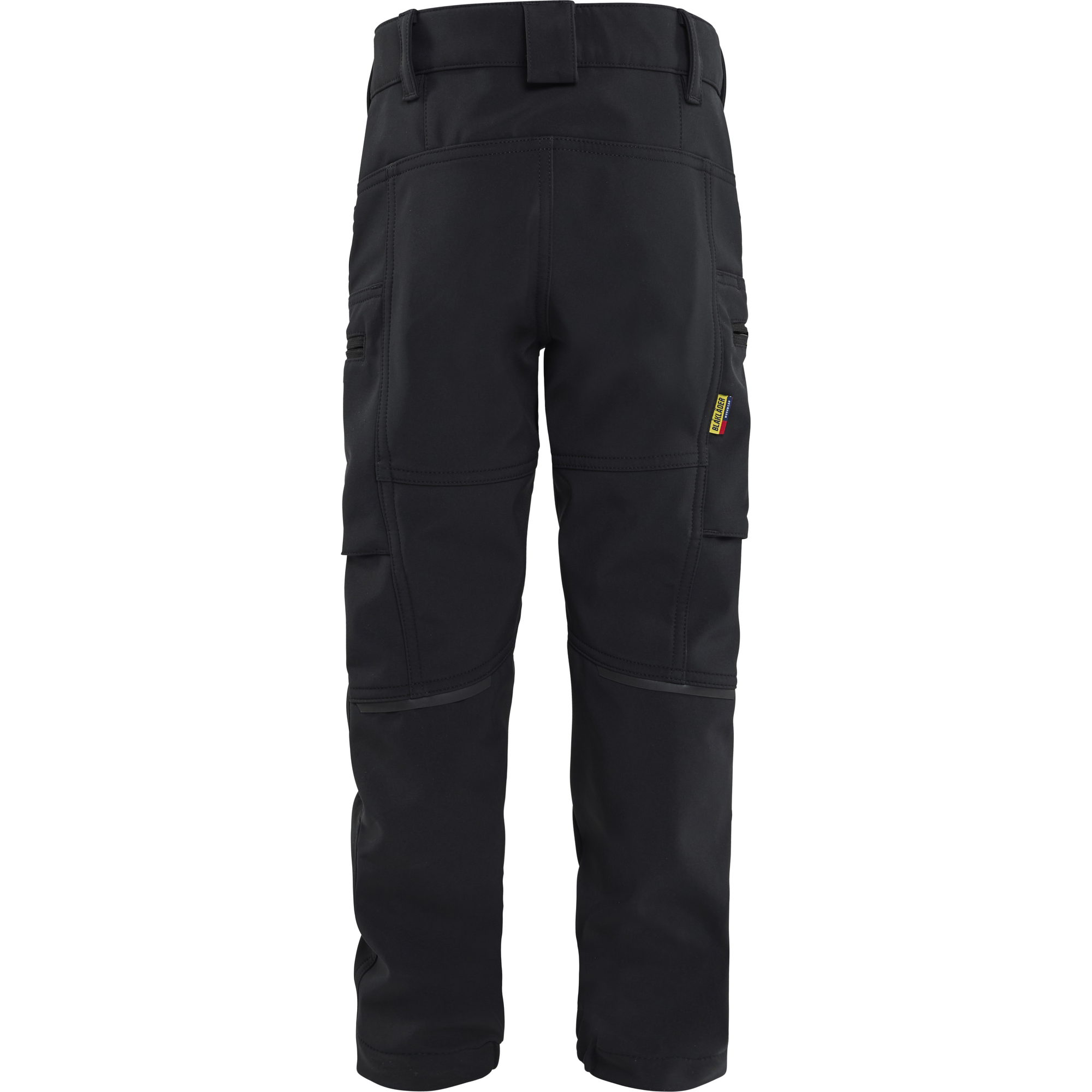Blaklader Children's Softshell Work Trousers, Black (4)