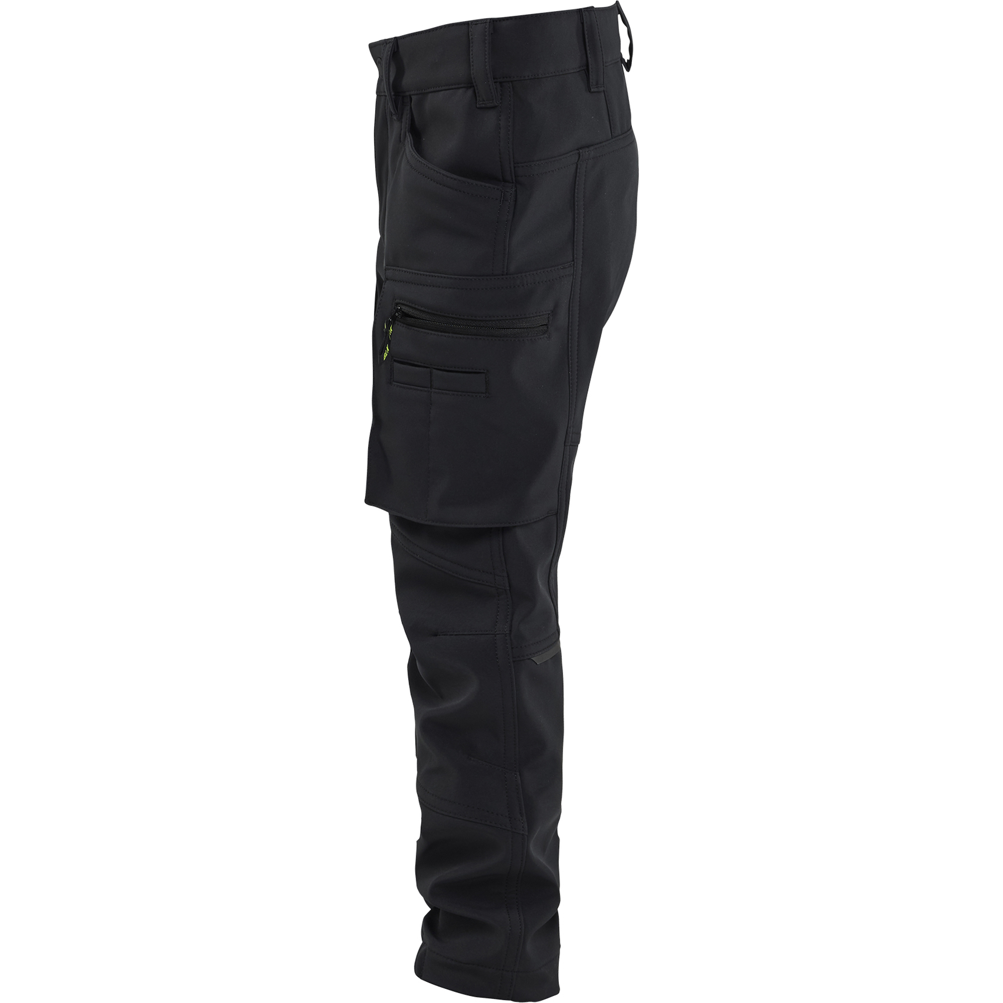Blaklader Children's Softshell Work Trousers, Black (3)