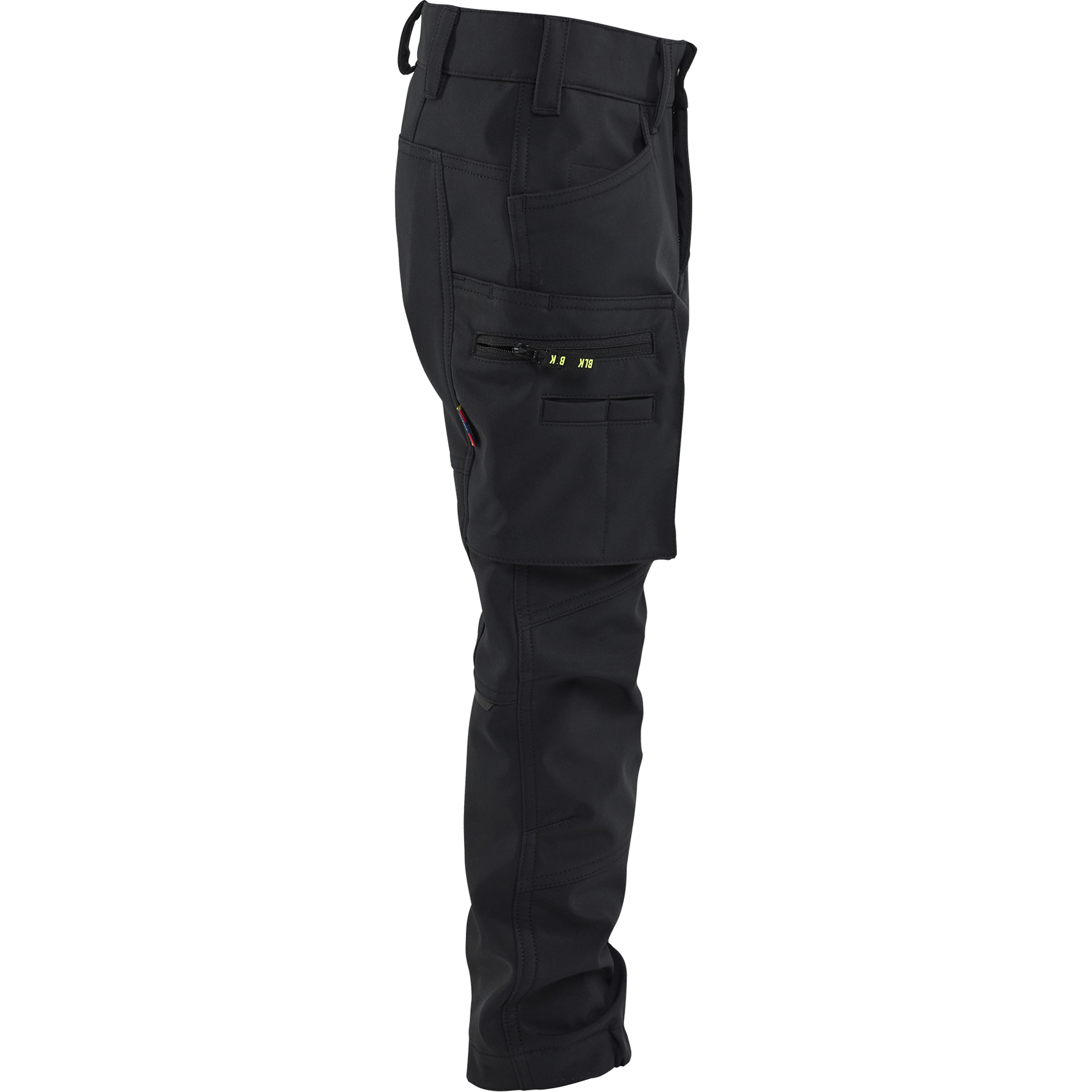 Blaklader Children's Softshell Work Trousers, Black (2)