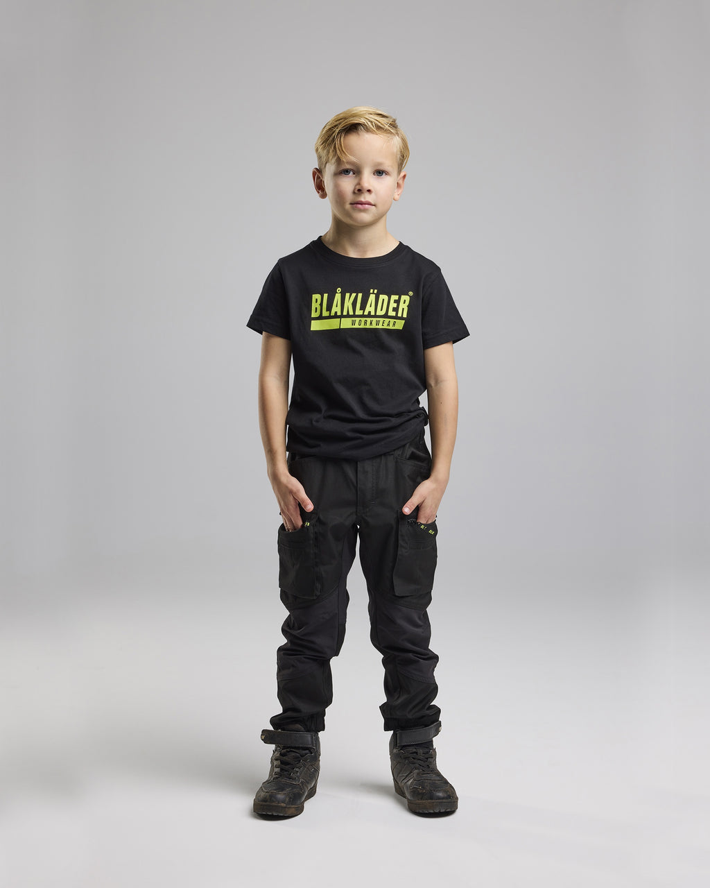 Blaklader Children's Softshell Work Trousers, Black (5)