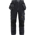 Blaklader X1900 Kids Craftsman Work Trousers Stretch, Navy/Black
