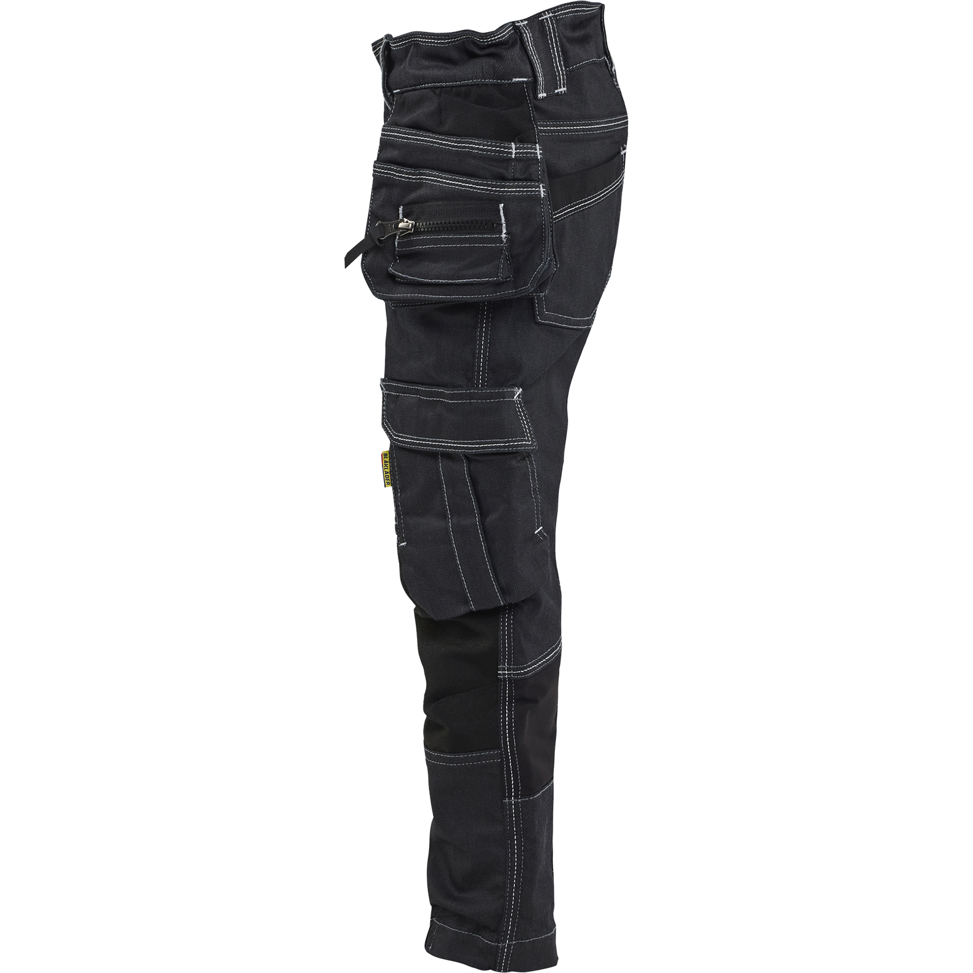 Blaklader X1900 Kids Craftsman Work Trousers Stretch, Navy/Black (3)