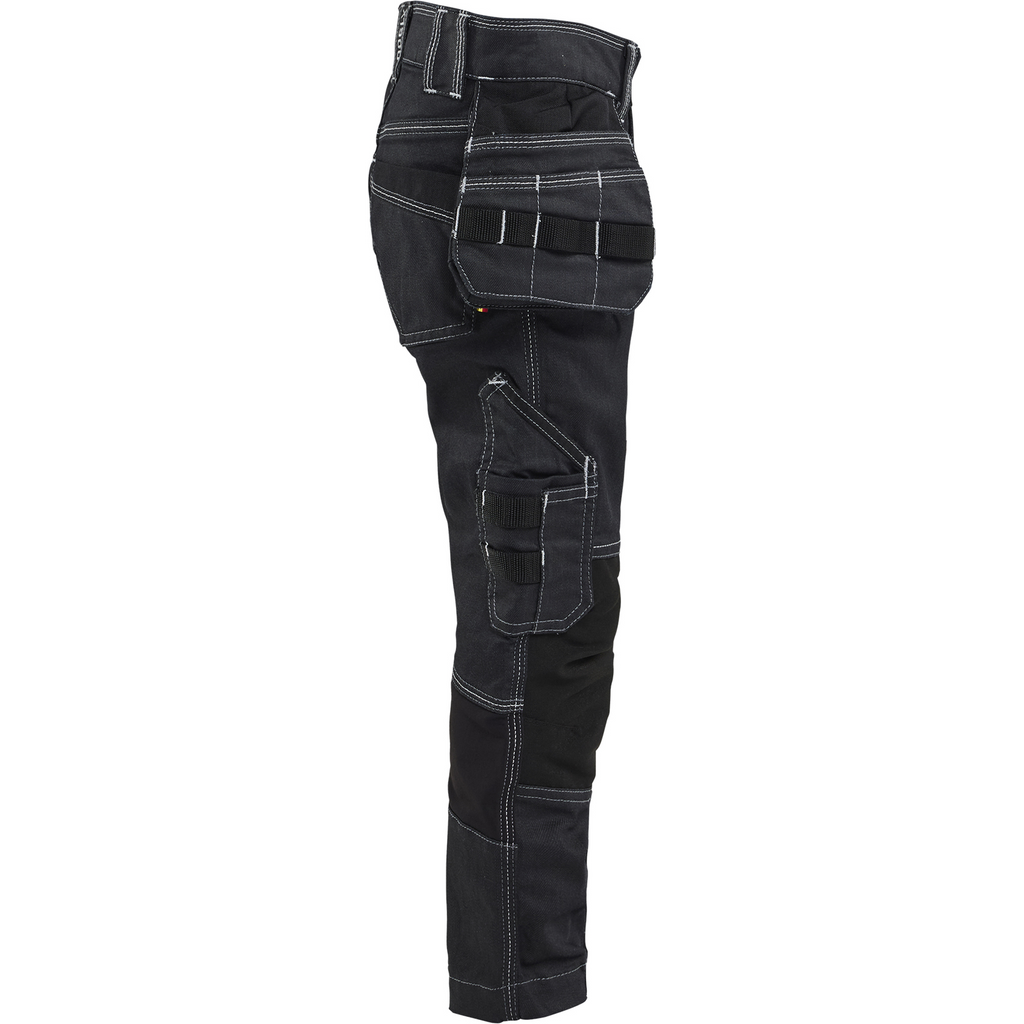 Blaklader X1900 Kids Craftsman Work Trousers Stretch, Navy/Black (2)