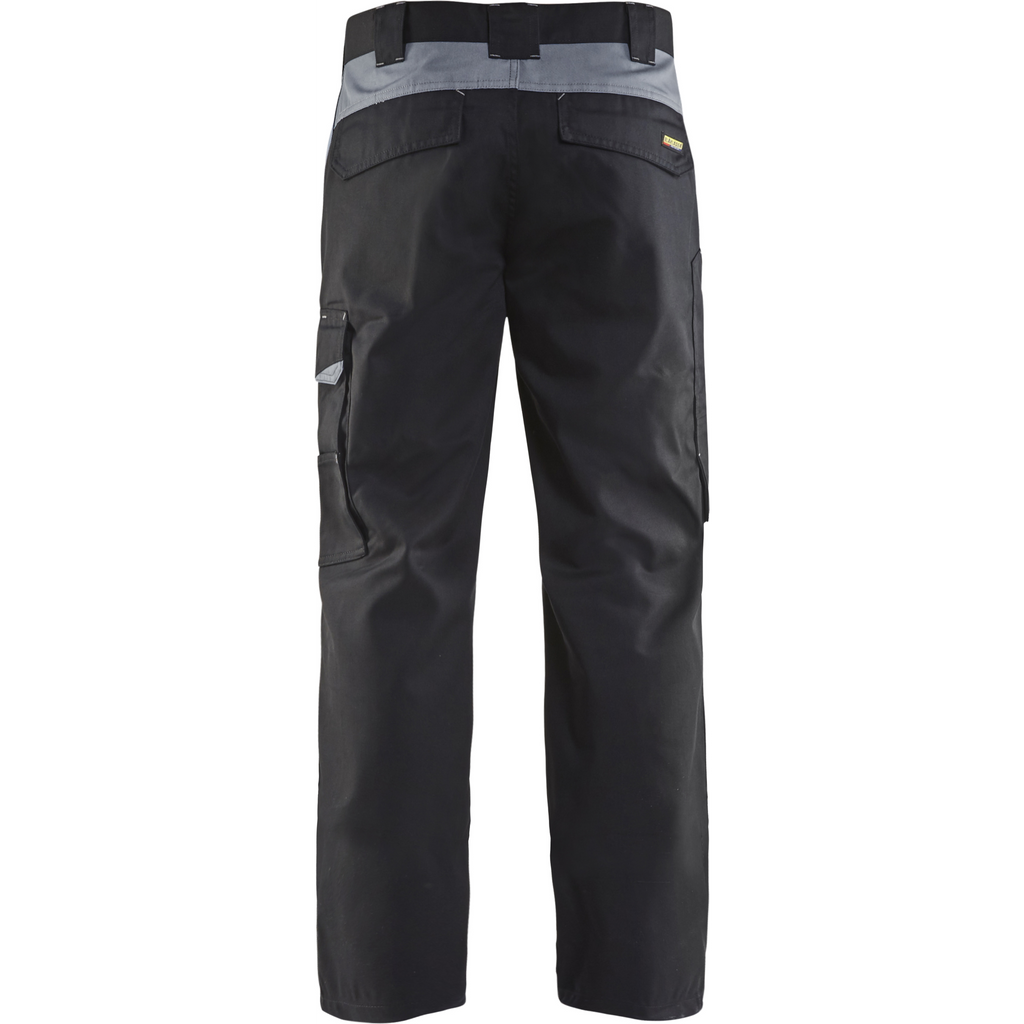 Blaklader Industry Work Trousers, Black/Grey (3)