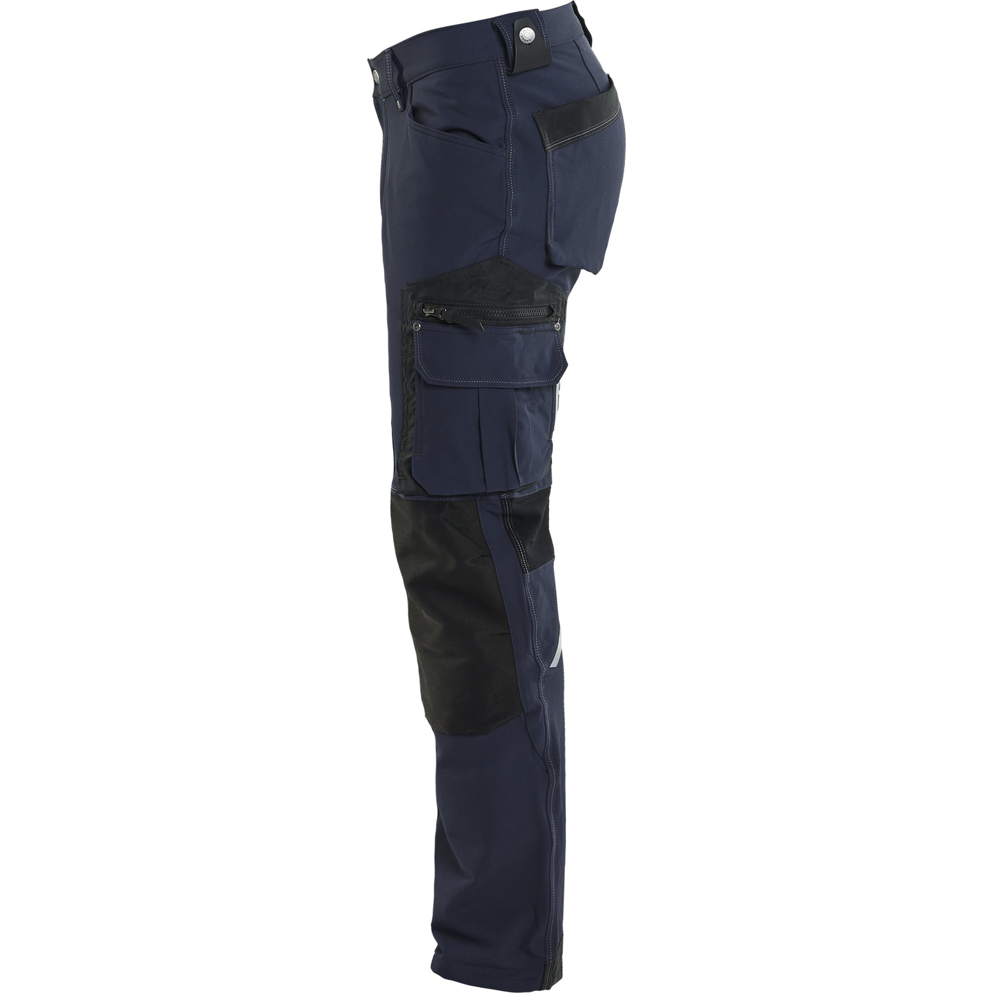 Blaklader X1900 4-Way Stretch Craftsman Work Trousers, Dark Navy/Black (3)