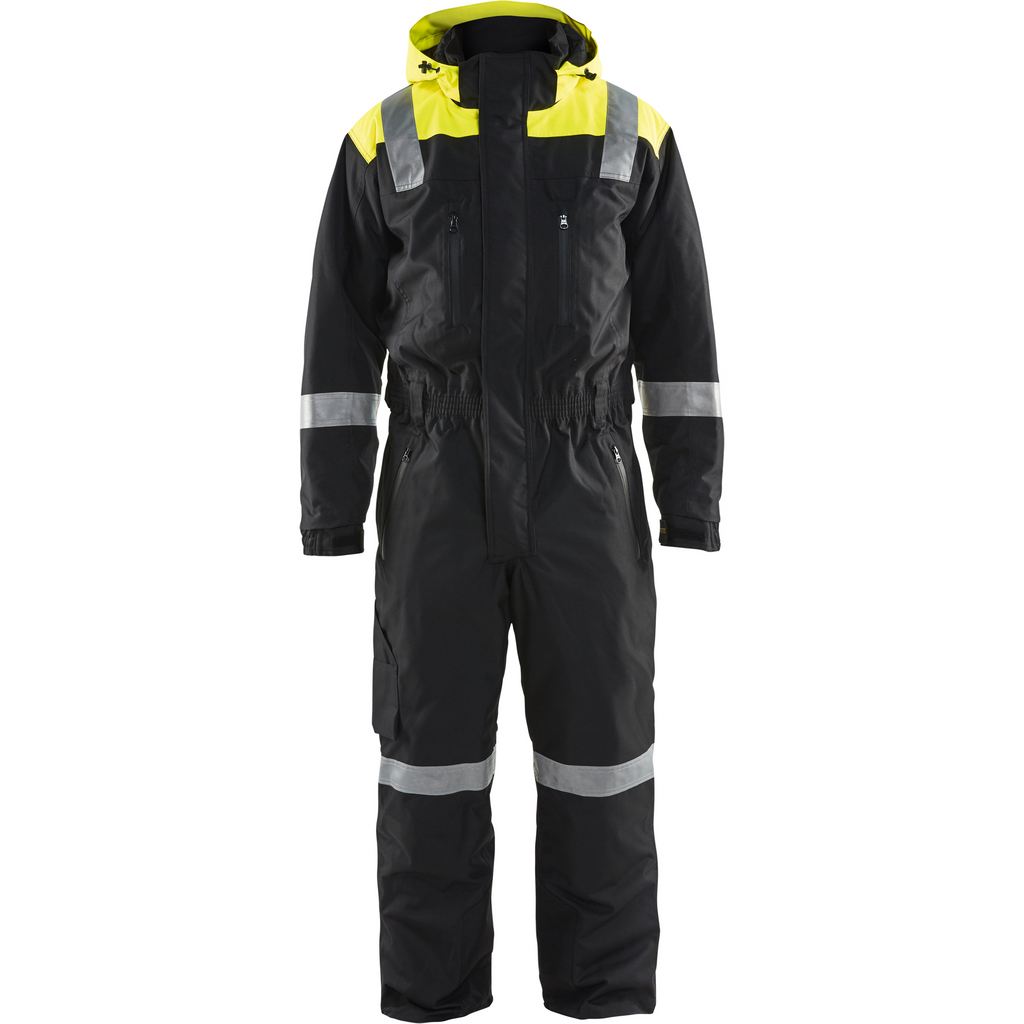 Blaklader Winter Coverall, Black/Yellow