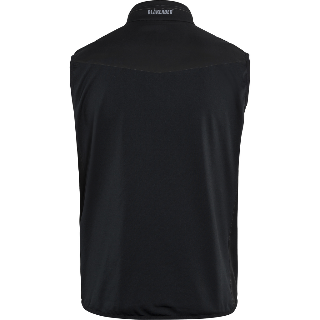 Blaklader Softshell Vest, Black/Dark Grey (2)