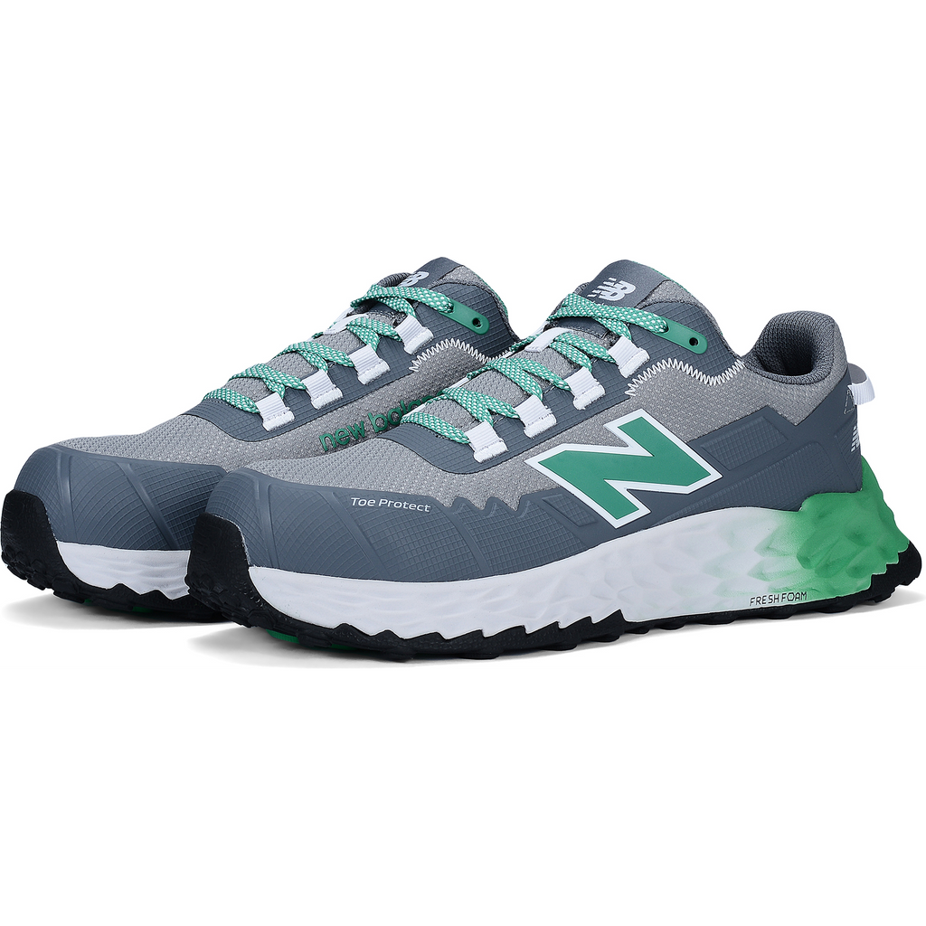 New Balance Cremorne Safety shoes S3L, alloy / green (7)