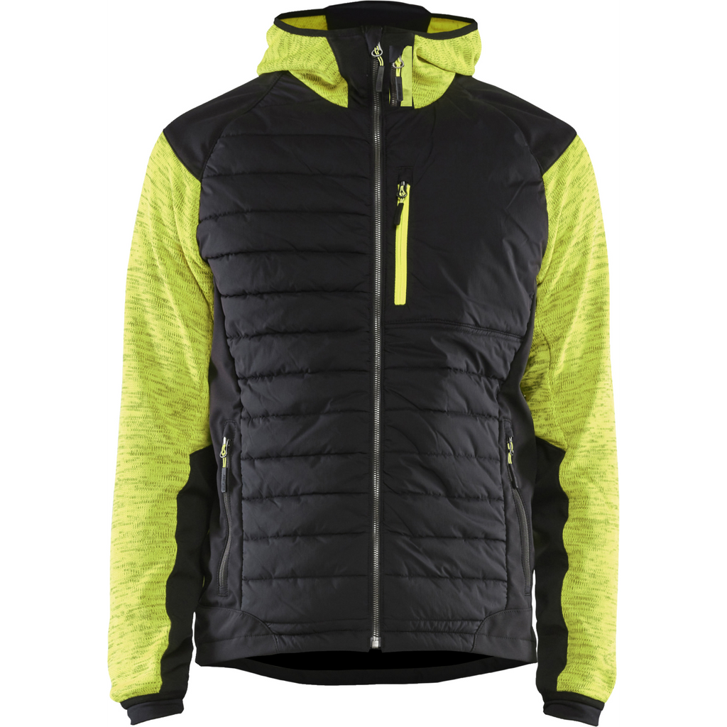 Blaklader Hybrid Jacket, Yellow/Black