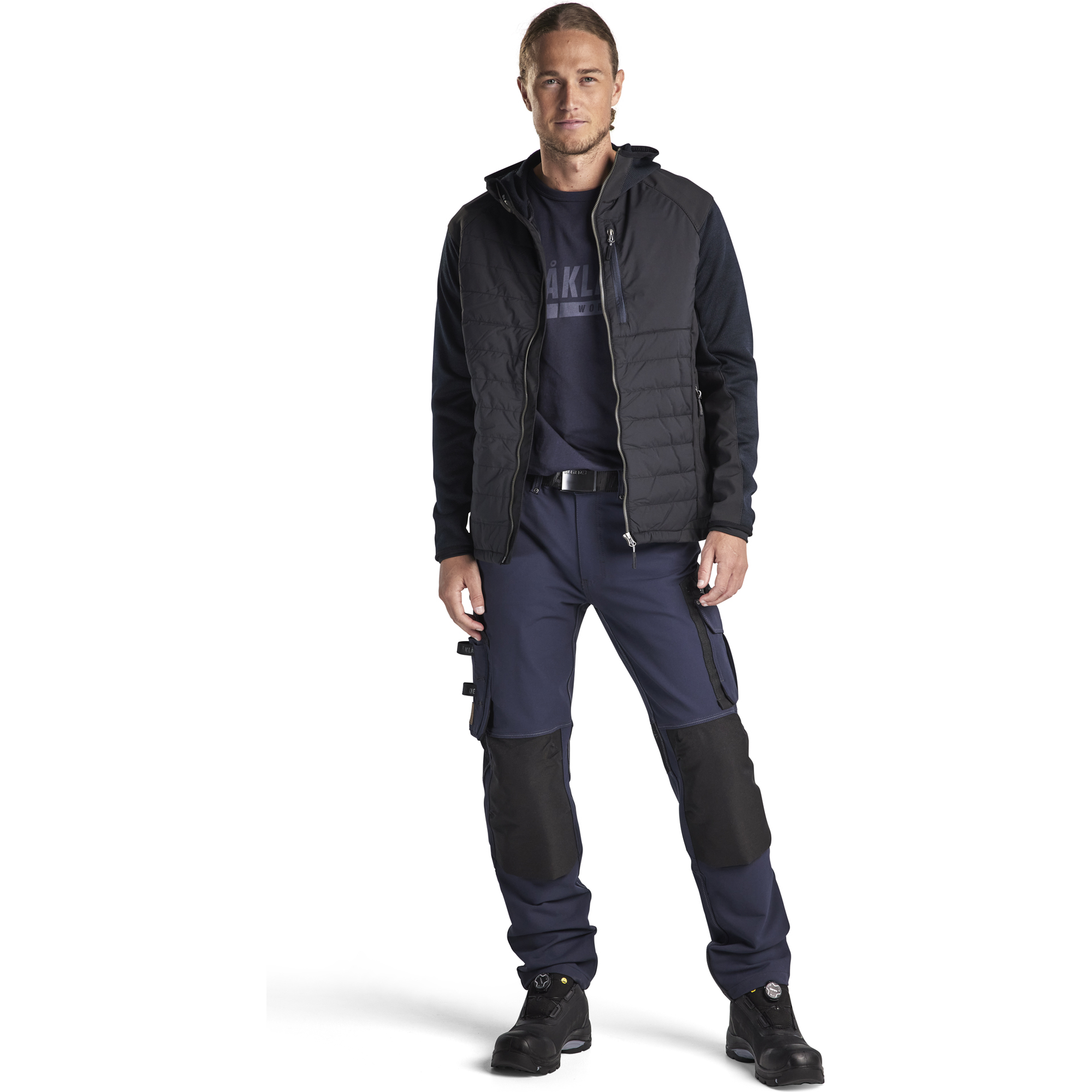 Blaklader Hybrid Jacket, Dark Navy/Black (5)