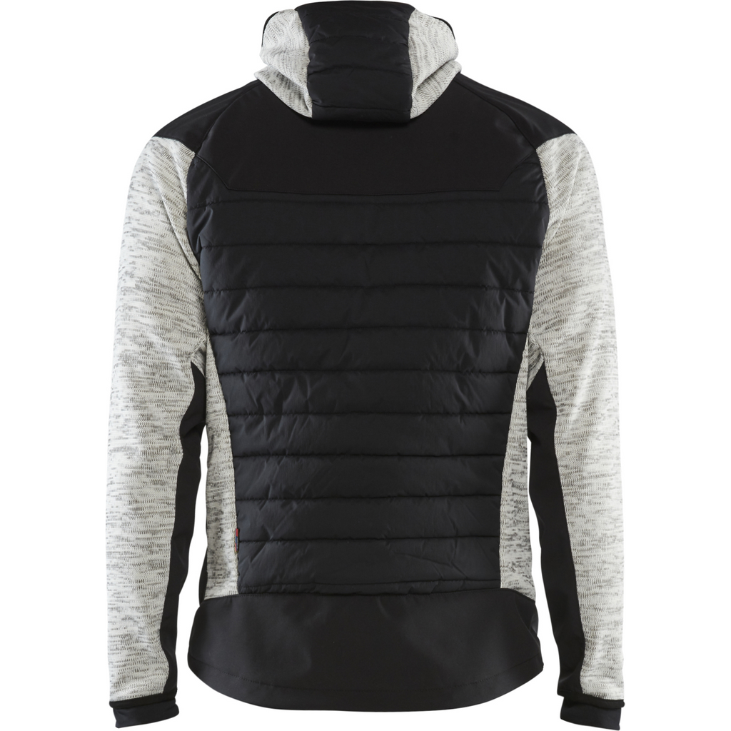 Blaklader Hybrid Jacket, Grey Melange/Black (4)