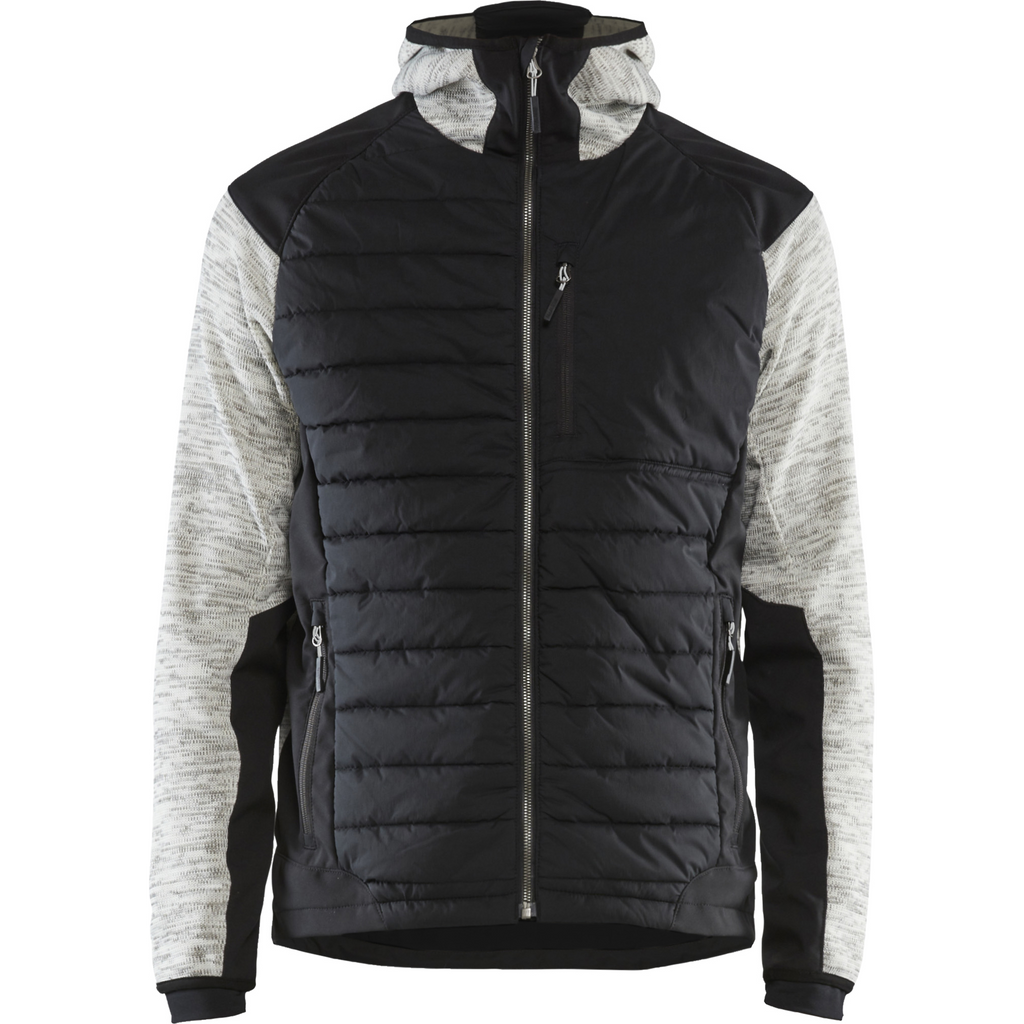 Blaklader Hybrid Jacket, Grey Melange/Black