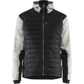 Blaklader Hybrid Jacket, Grey Melange/Black