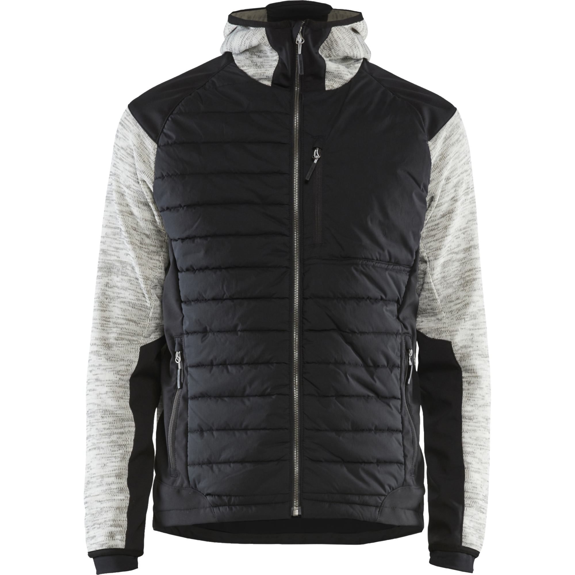 Blaklader Hybrid Jacket, Grey Melange/Black