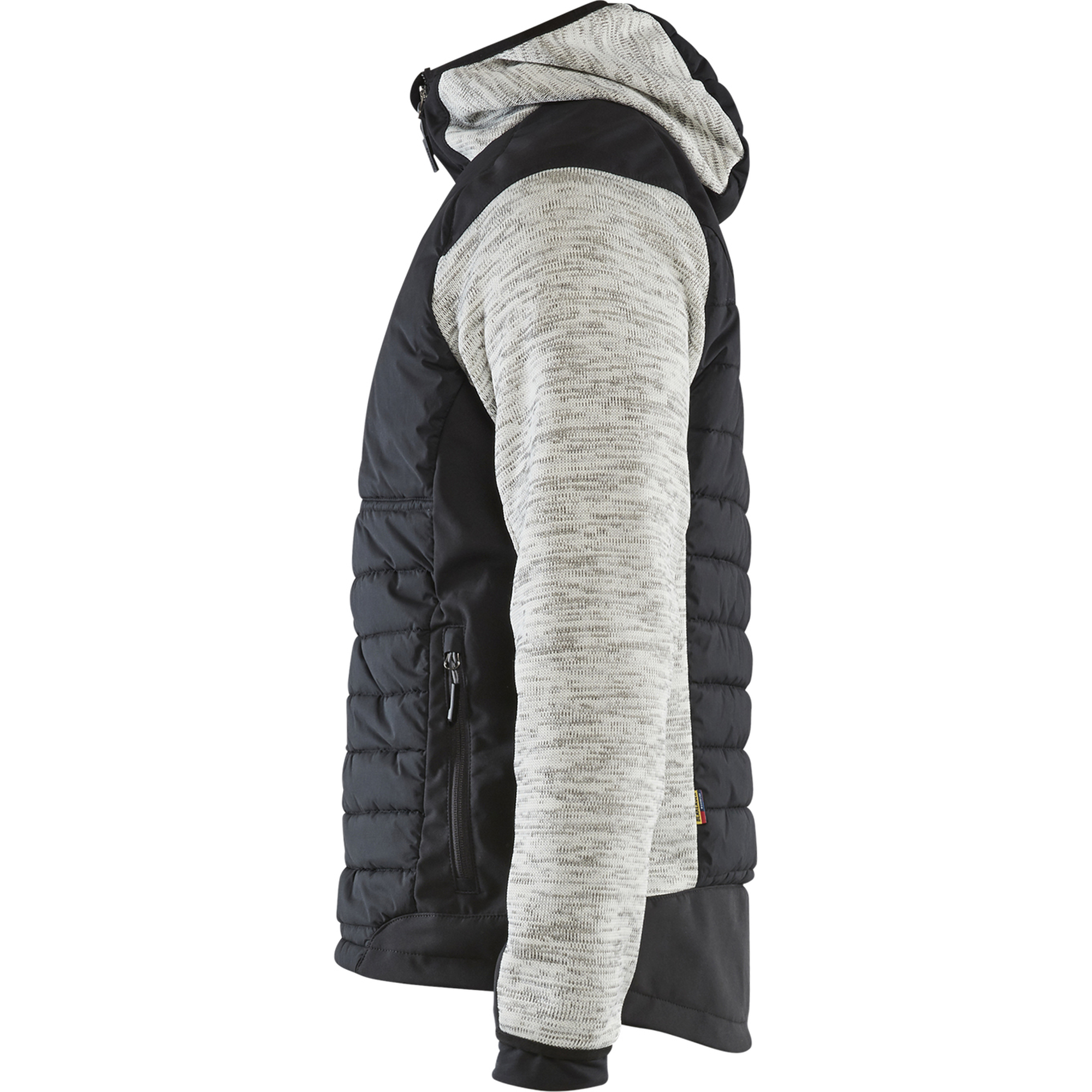 Blaklader Hybrid Jacket, Grey Melange/Black (3)