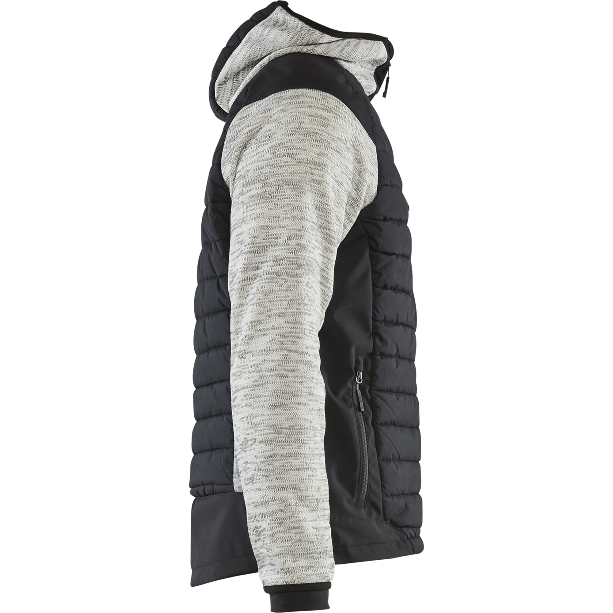 Blaklader Hybrid Jacket, Grey Melange/Black (2)