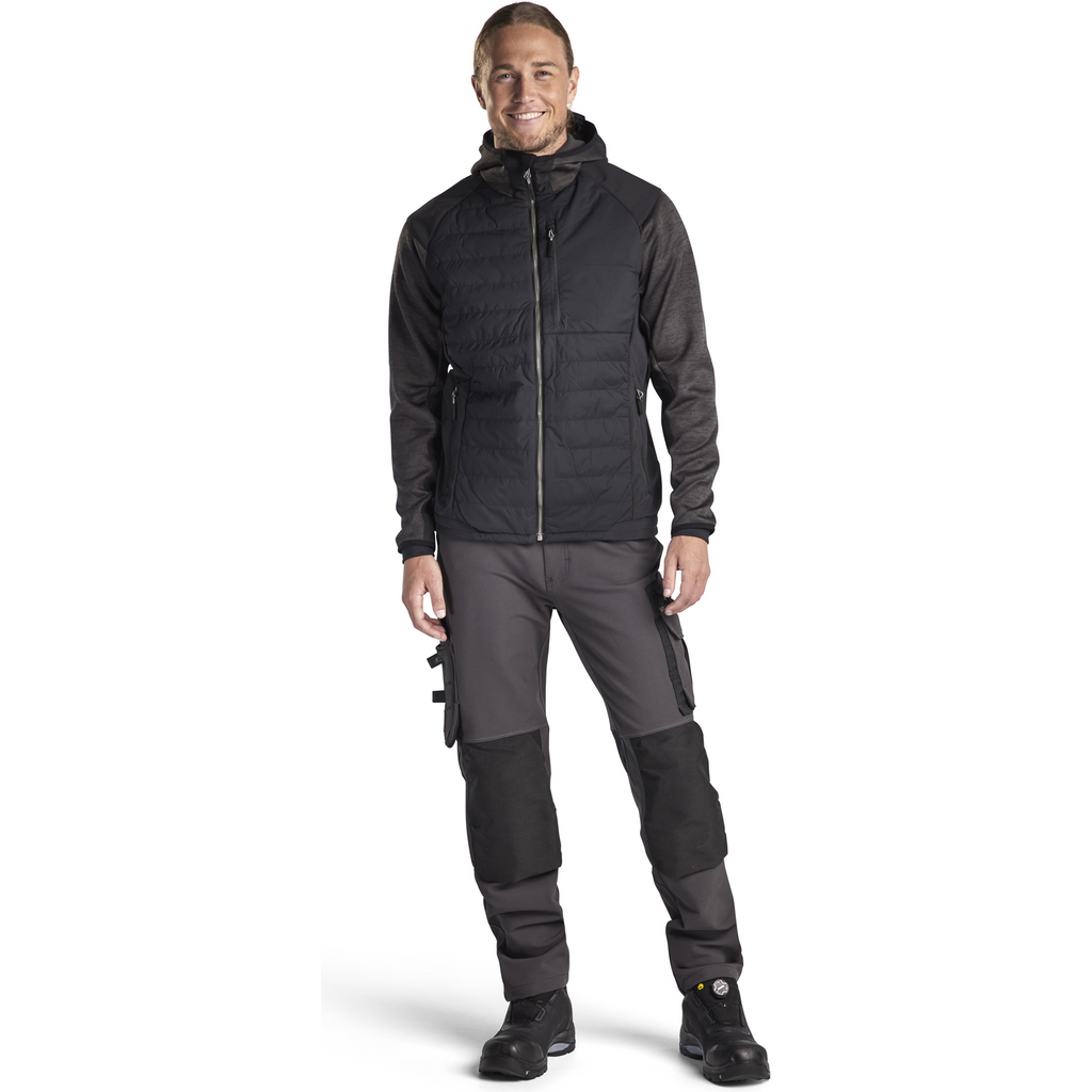 Blaklader Hybrid Jacket, Dark Grey/Black (5)