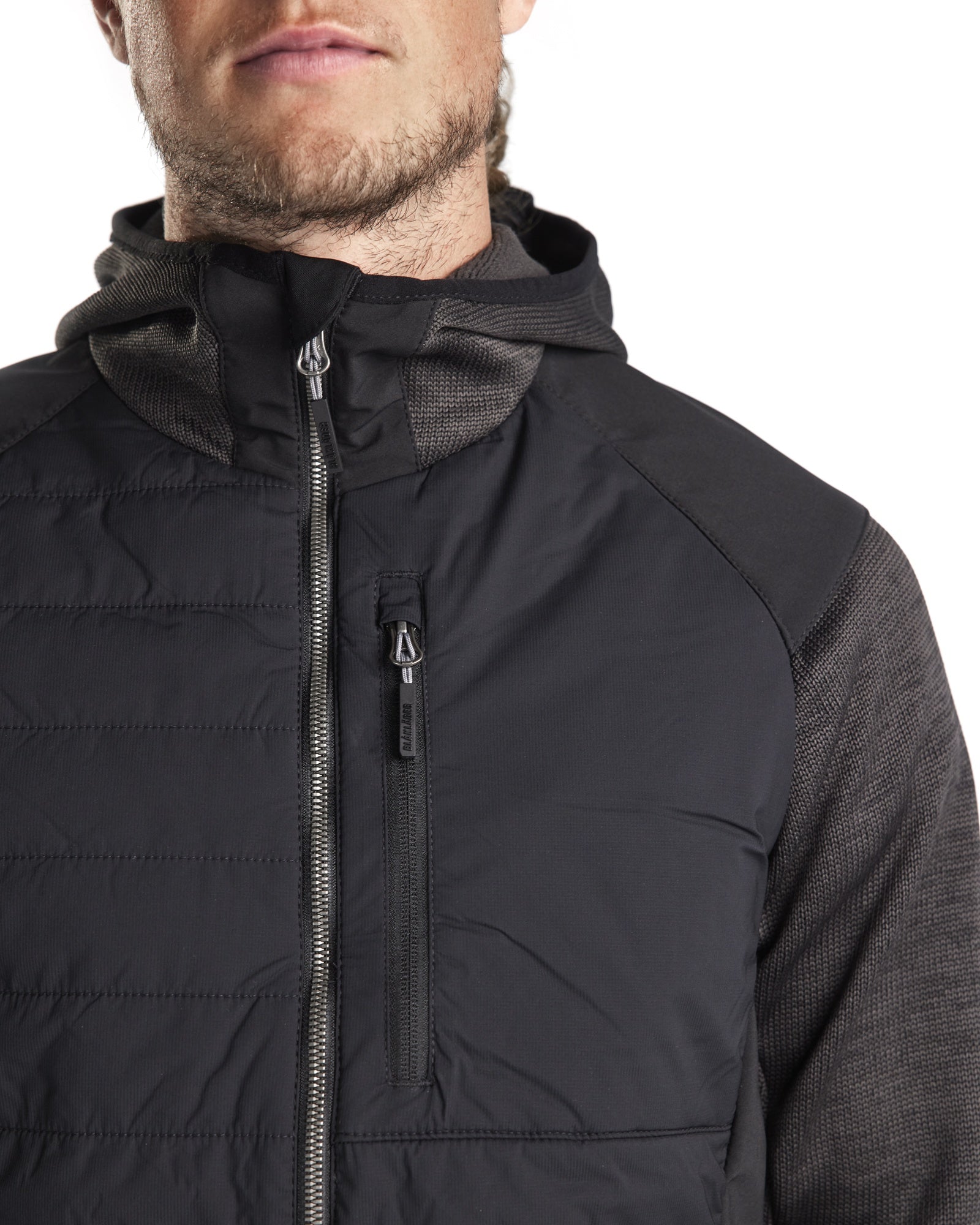 Blaklader Hybrid Jacket, Dark Grey/Black (6)