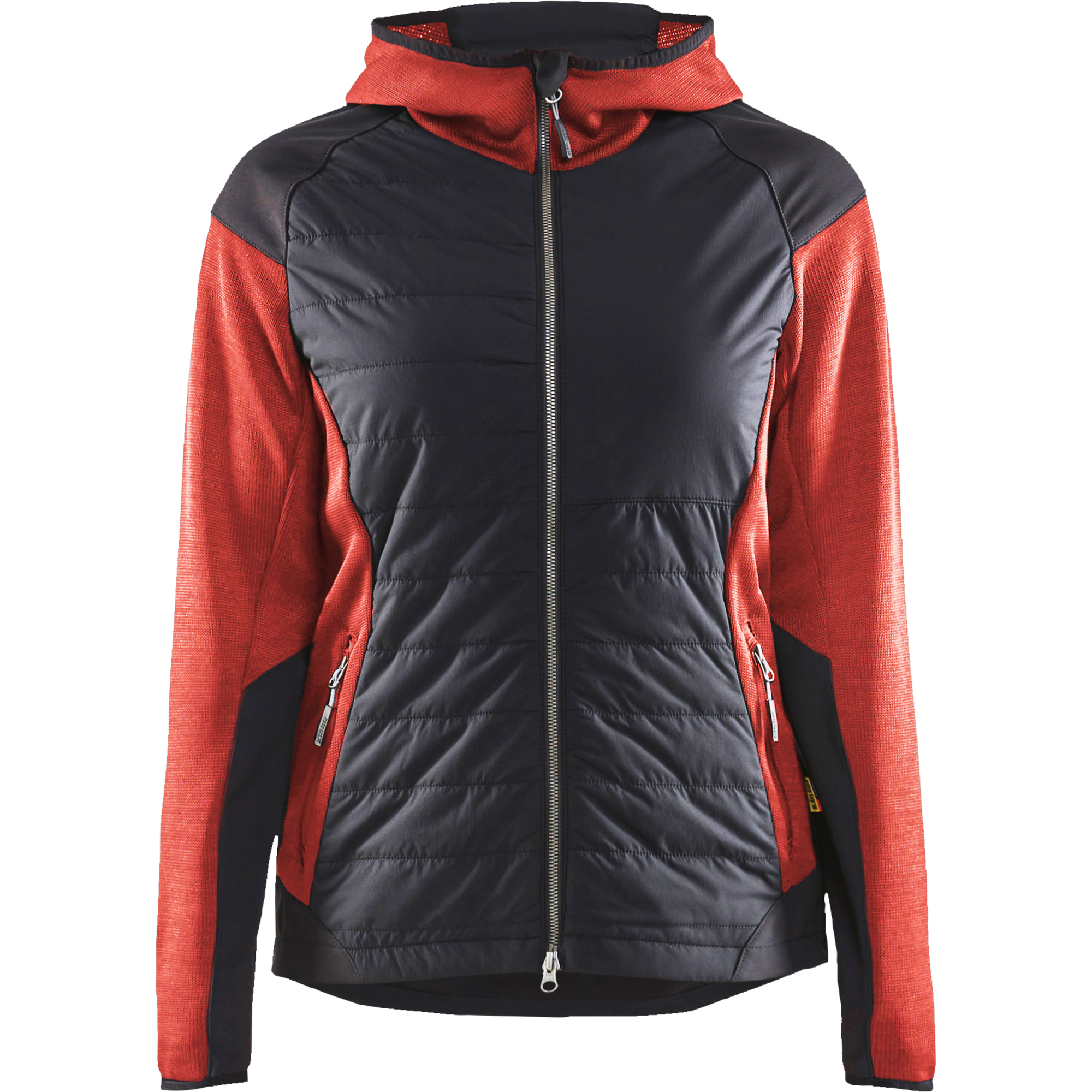 Blaklader Women's Hybrid Jacket, Red/Black