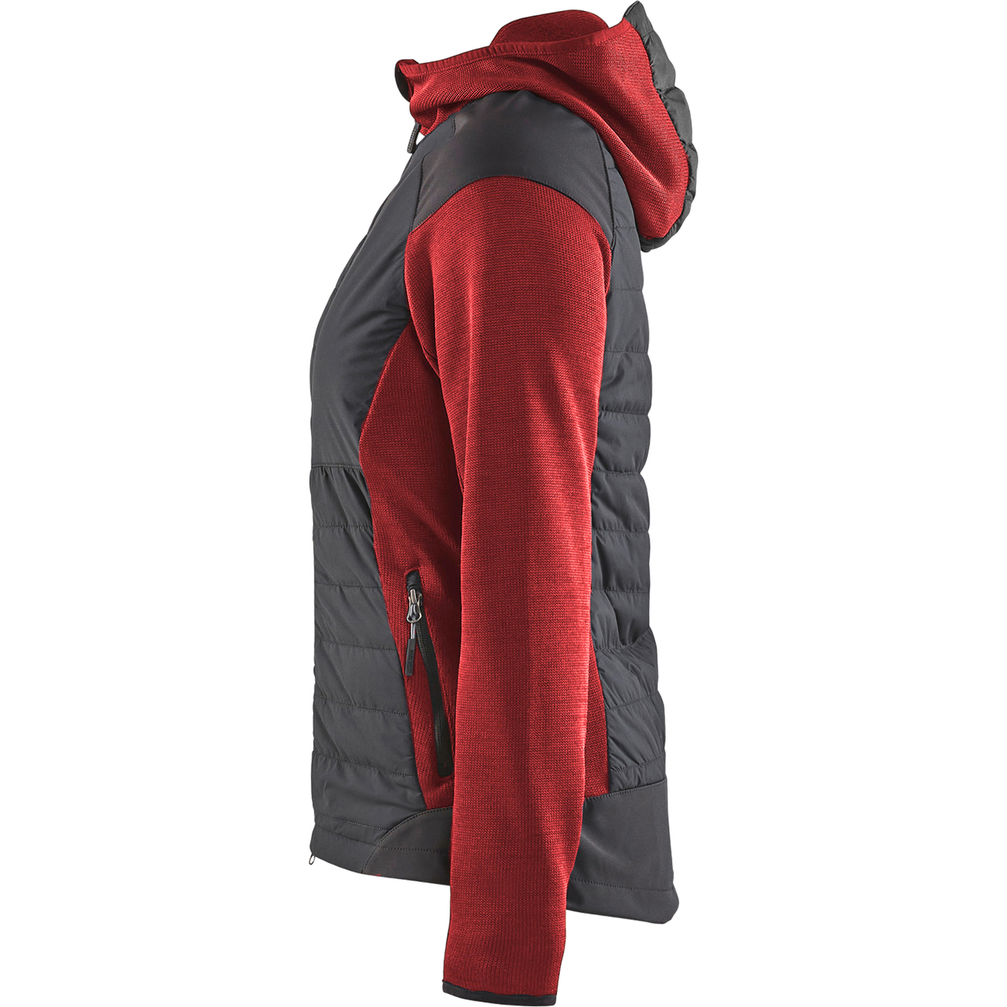 Blaklader Women's Hybrid Jacket, Red/Black (3)