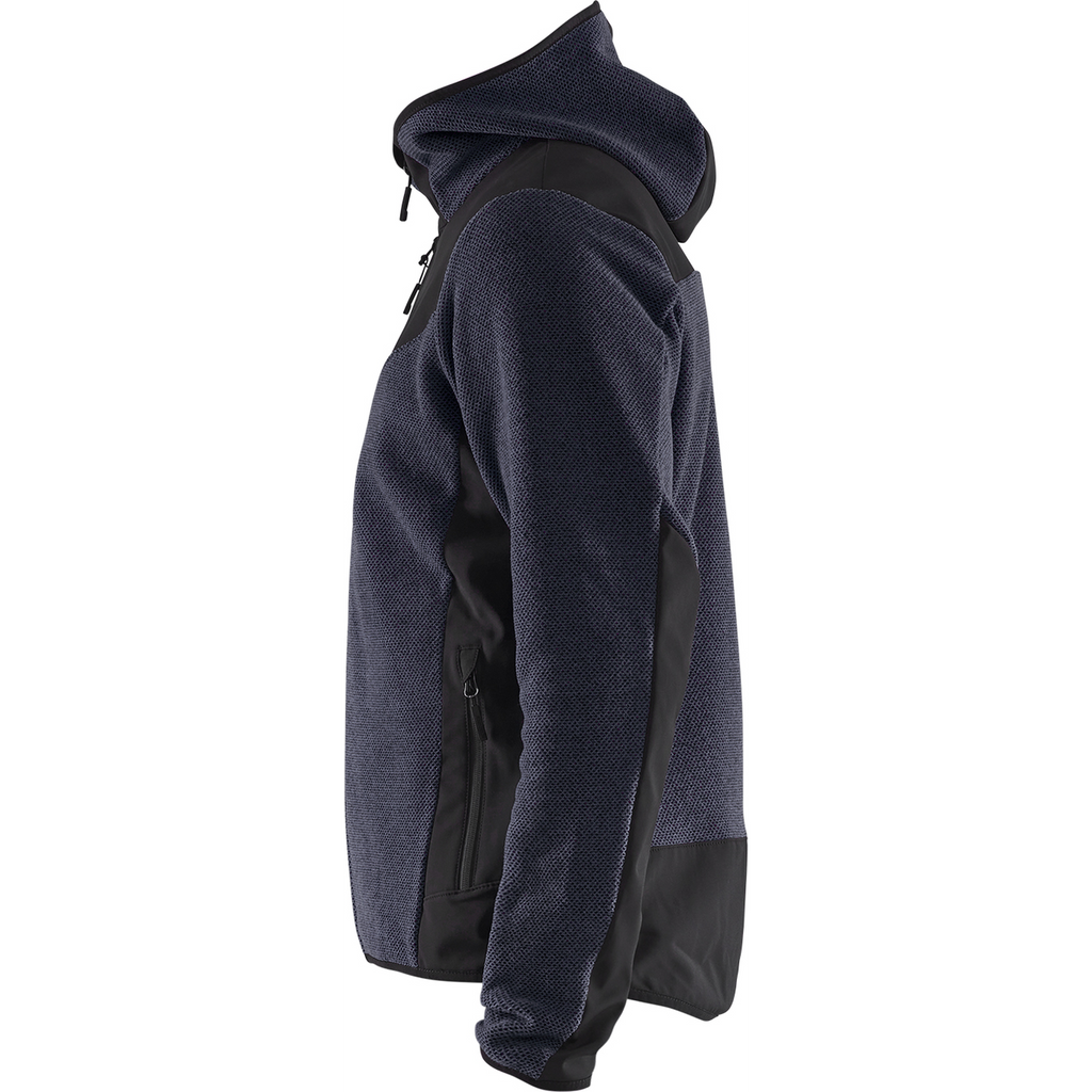 Blaklader Softshell Knitted Jacket, Dark Navy/Black (3)