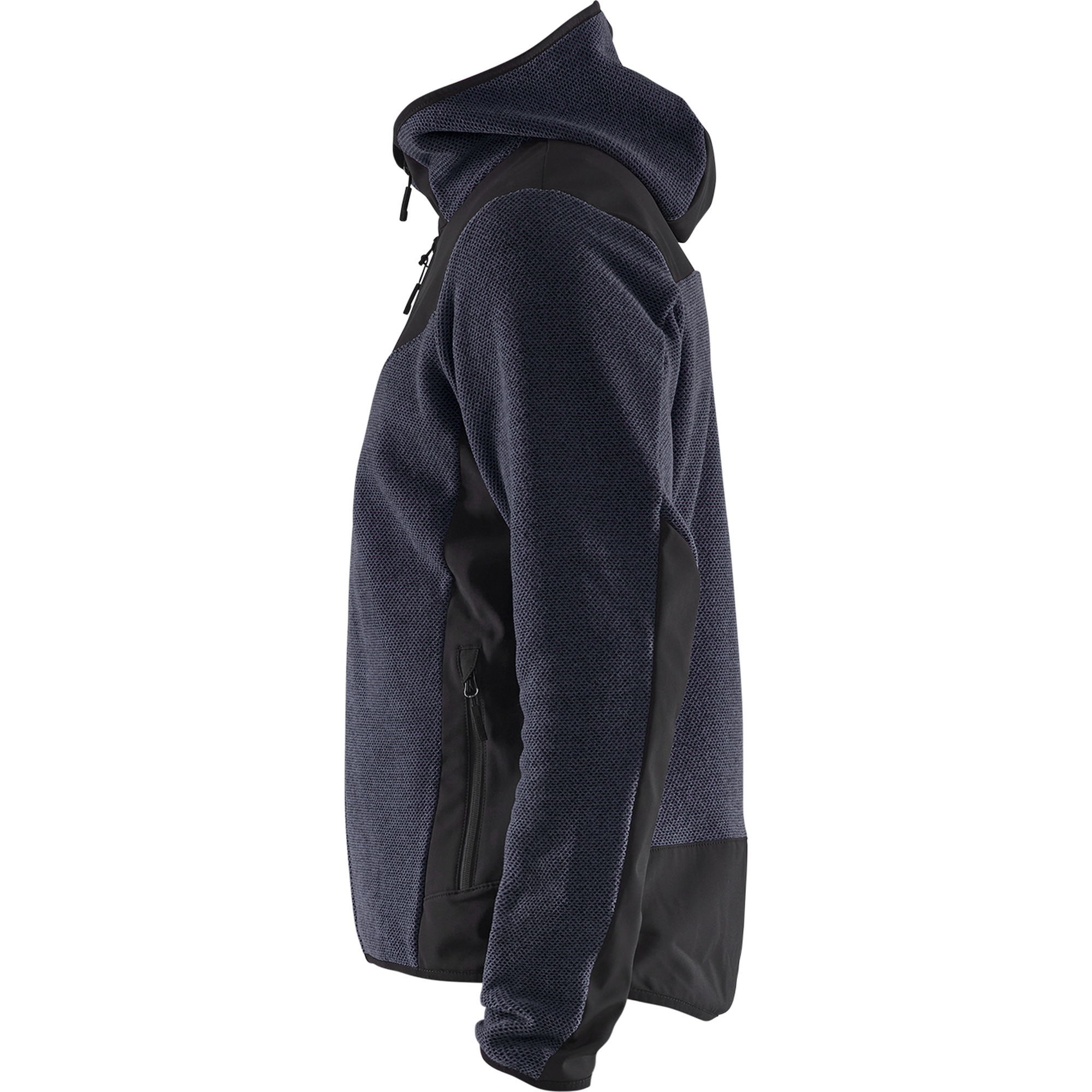 Blaklader Softshell Knitted Jacket, Dark Navy/Black (3)