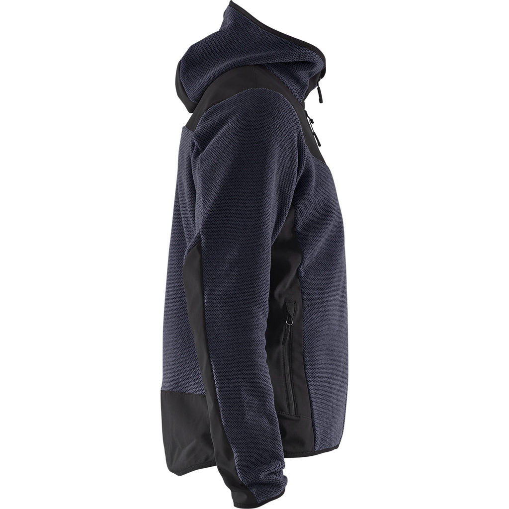 Blaklader Softshell Knitted Jacket, Dark Navy/Black (2)