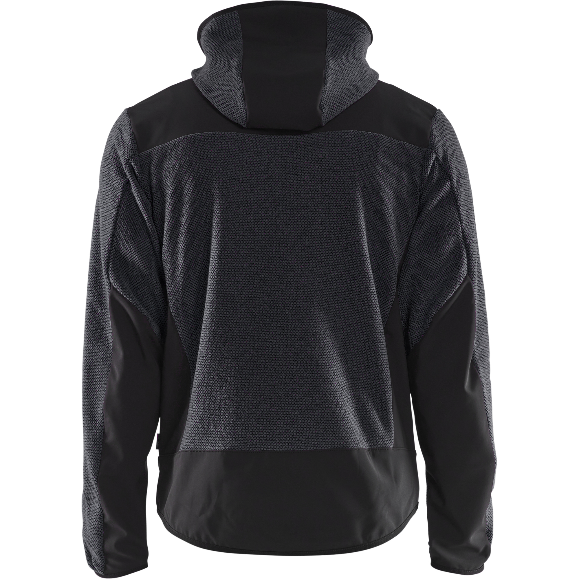 Blaklader Softshell Knitted Jacket, Dark Grey/Black (4)