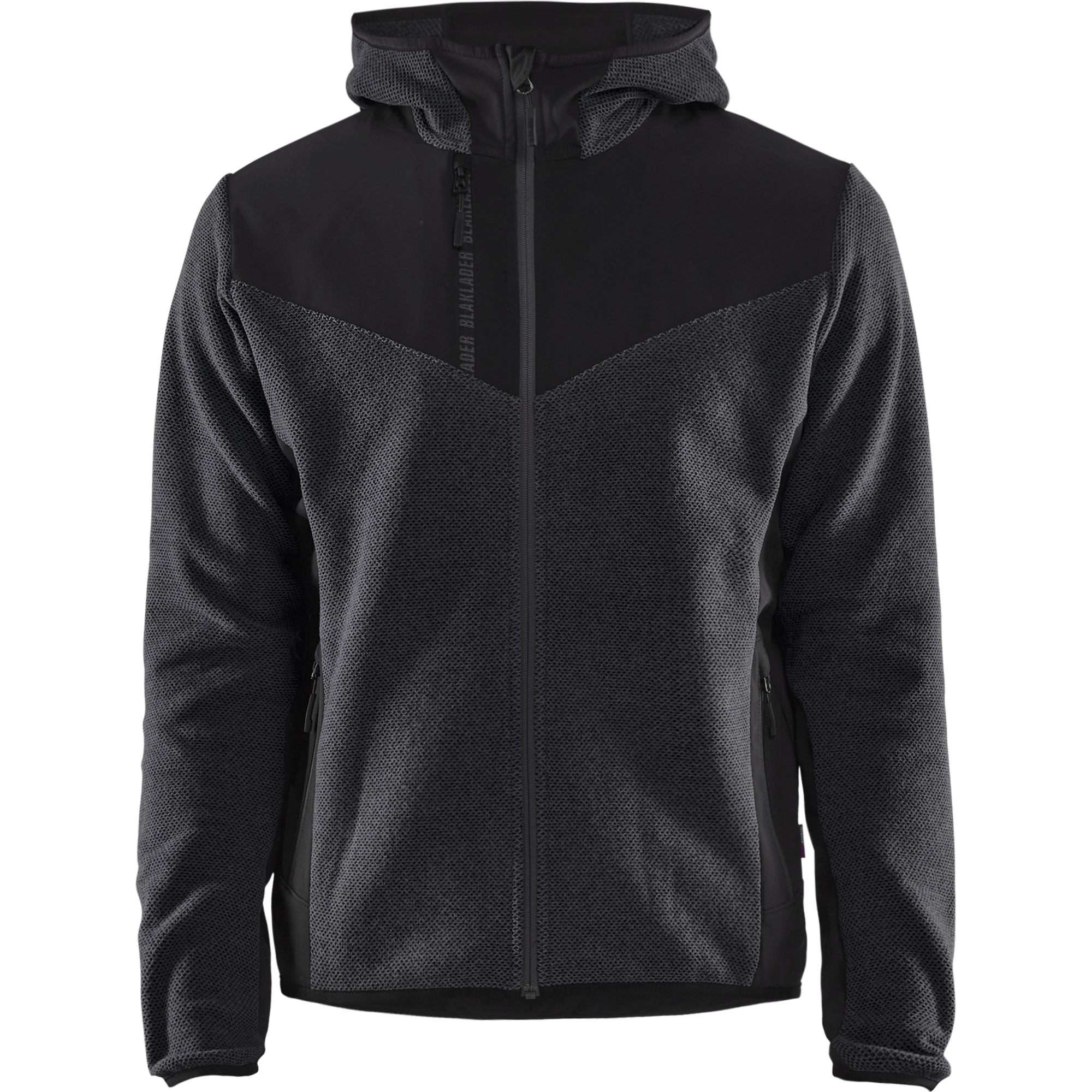 Blaklader Softshell Knitted Jacket, Dark Grey/Black