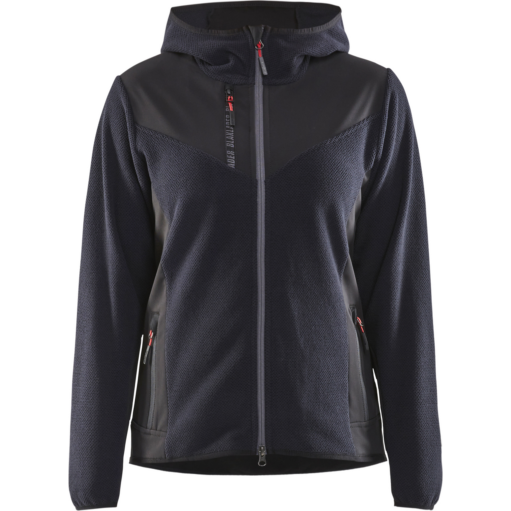 Blaklader Ladies Knitted Jacket, Dark Navy/Black