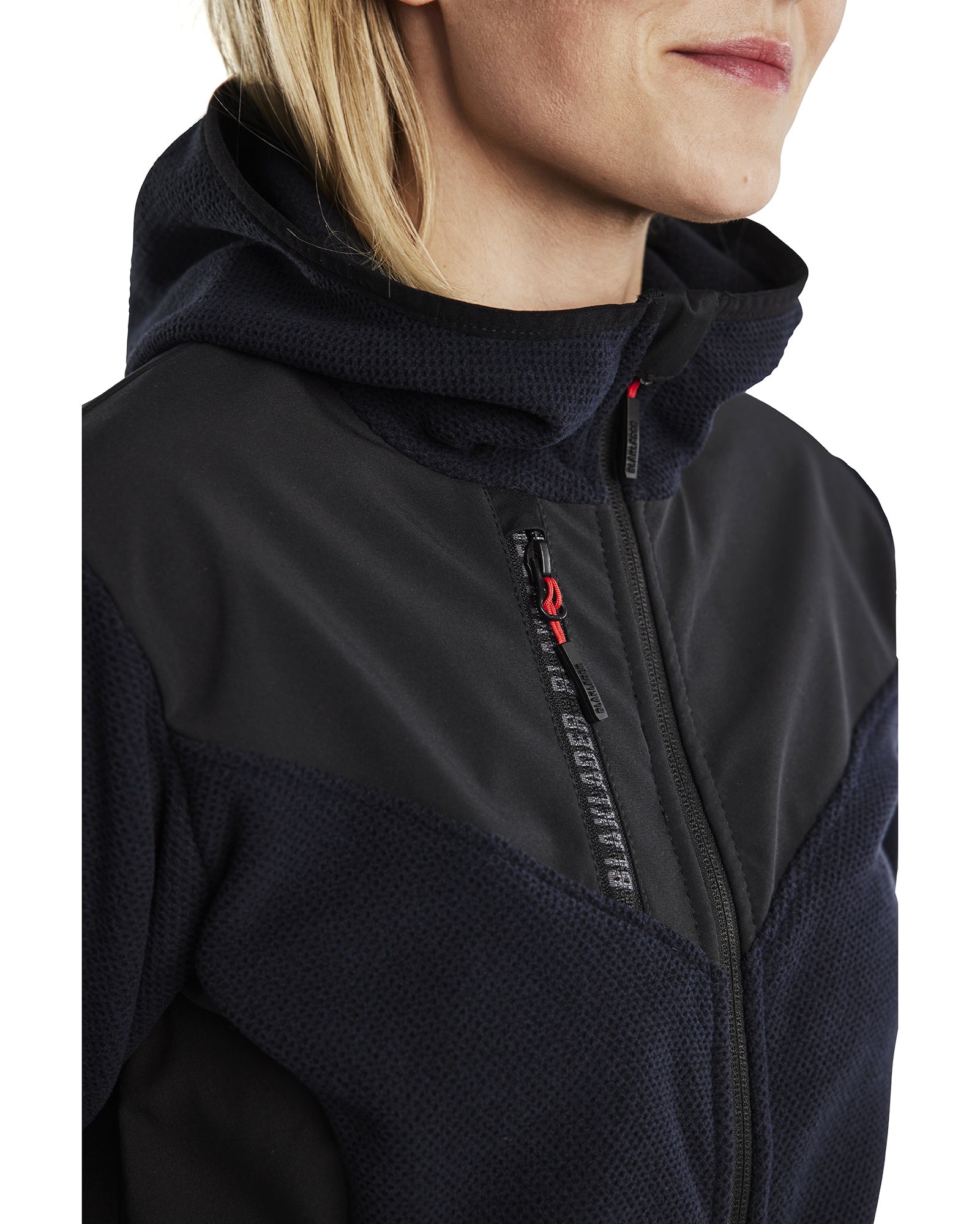 Blaklader Ladies Knitted Jacket, Dark Navy/Black (6)