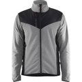 Blaklader Softshell Knitted Jacket, Grey Melange/Black