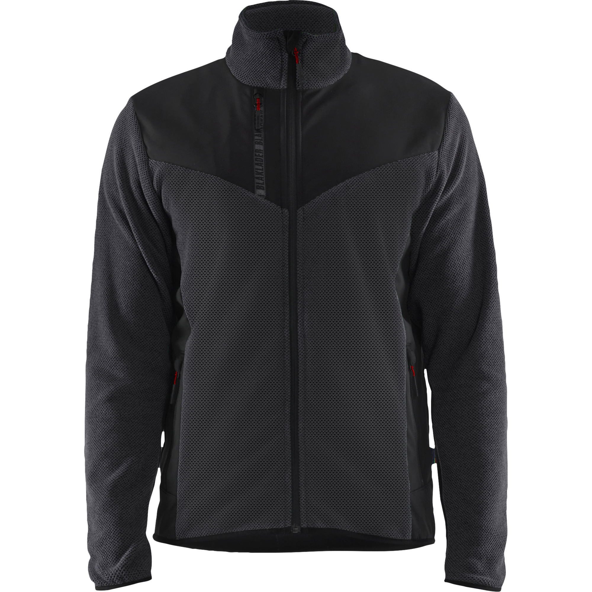 Blaklader Softshell Knitted Jacket, Dark Grey/Black