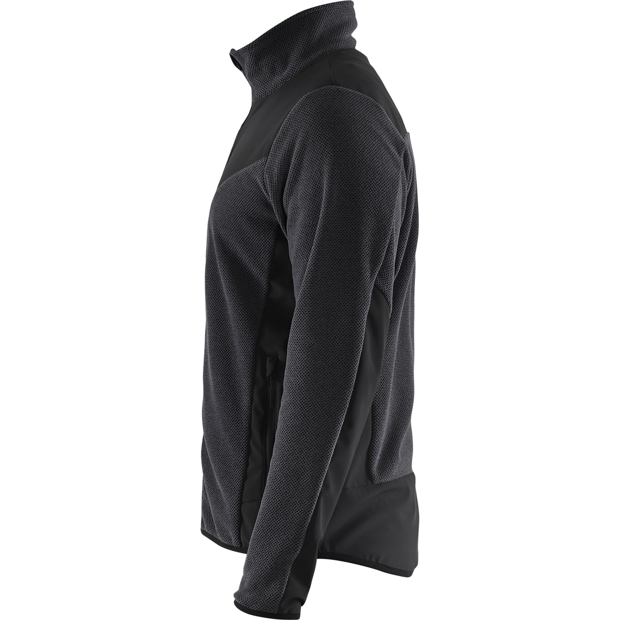Blaklader Softshell Knitted Jacket, Dark Grey/Black (3)