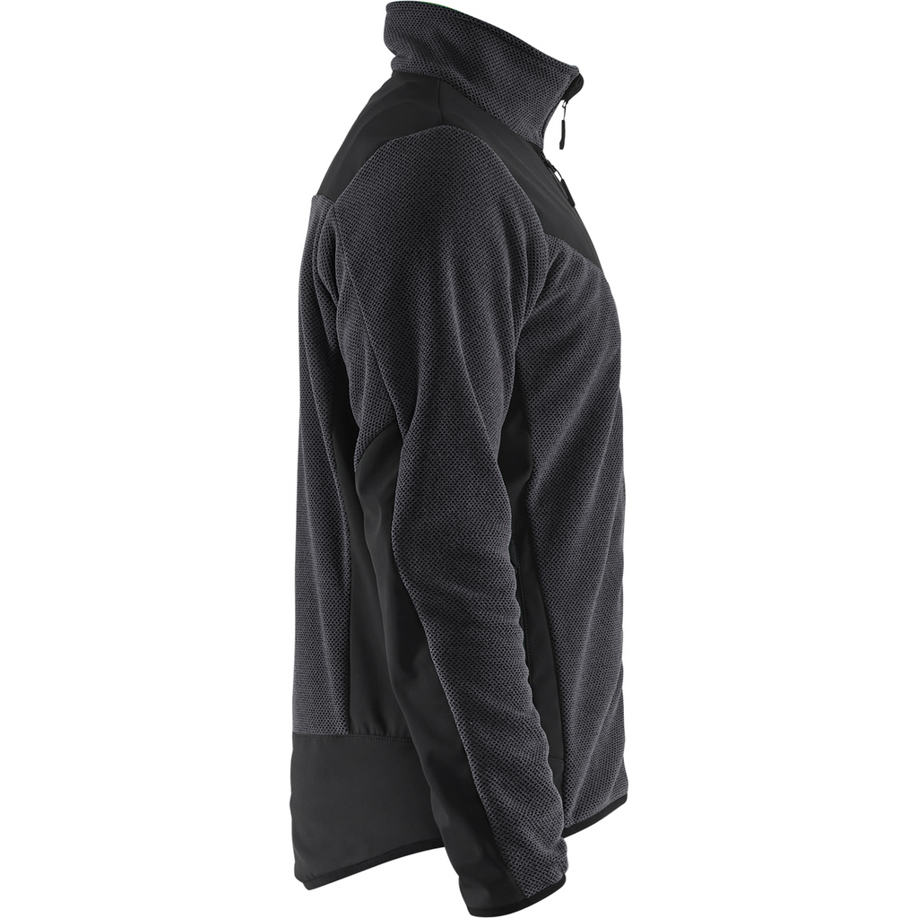 Blaklader Softshell Knitted Jacket, Dark Grey/Black (2)