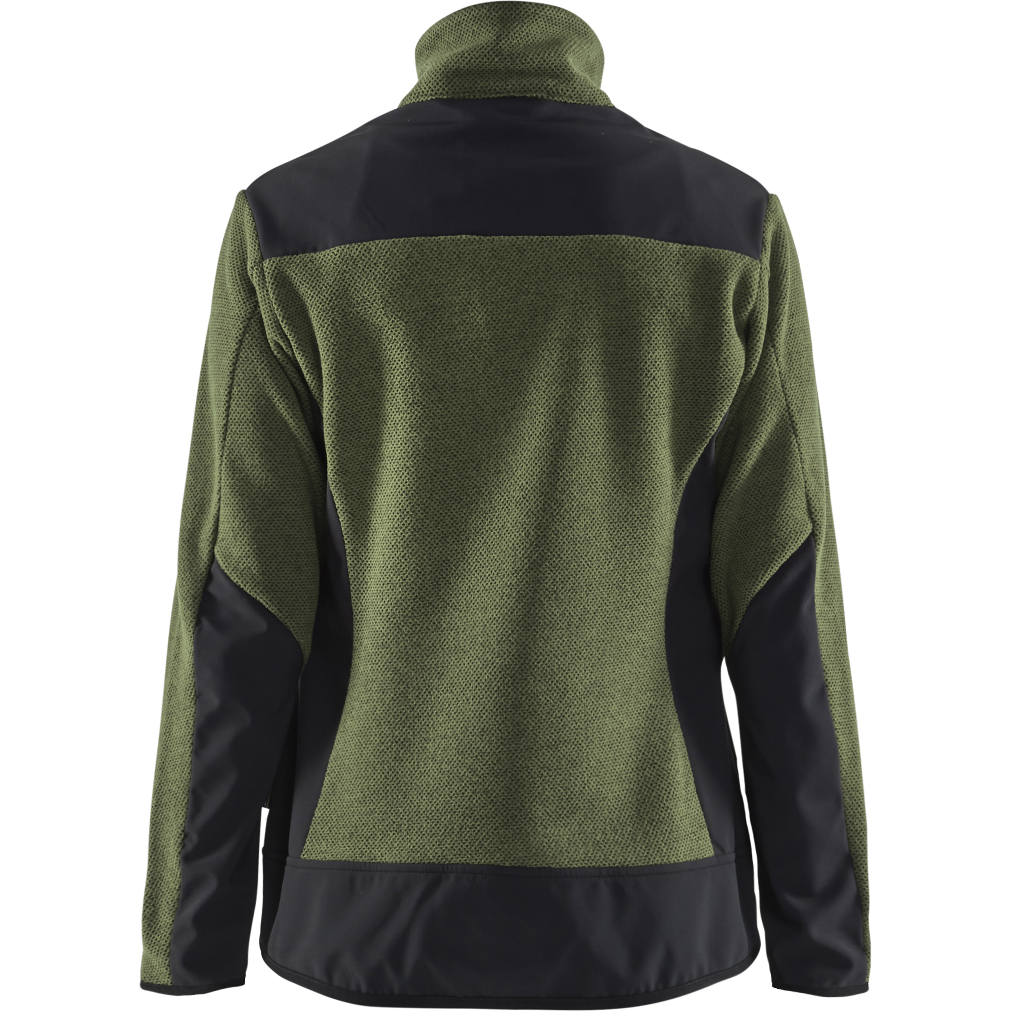 Blaklader Ladies Softshell Knitted Jacket, Autumn Green/Black (4)