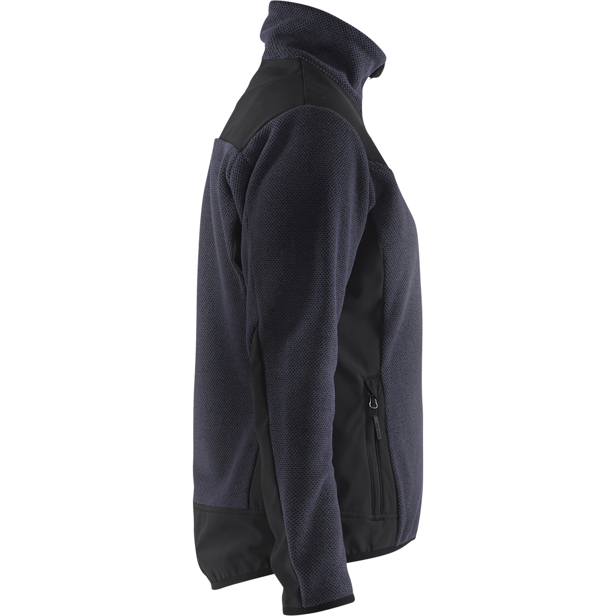 Blaklader Women's Softshell Knitted Jacket, Dark Navy/Black (2)