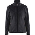 Blaklader Women's Softshell Knitted Jacket, Dark Grey/Black