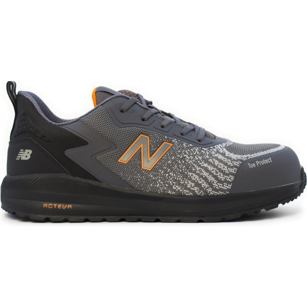 New Balance Speedware Safety Shoes S1 P SRC Grey/orange (2)